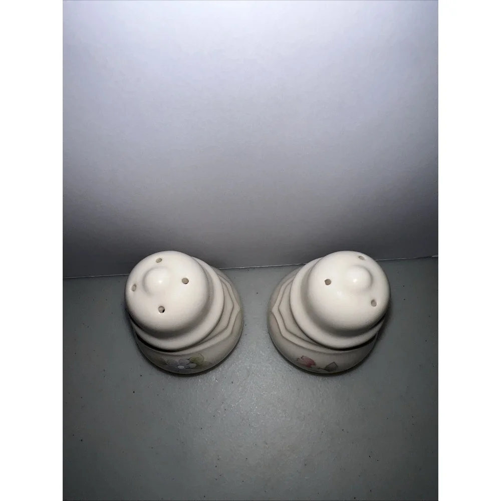 Vintage Pfaltzgraff Tea Rose Salt and Pepper Shakers